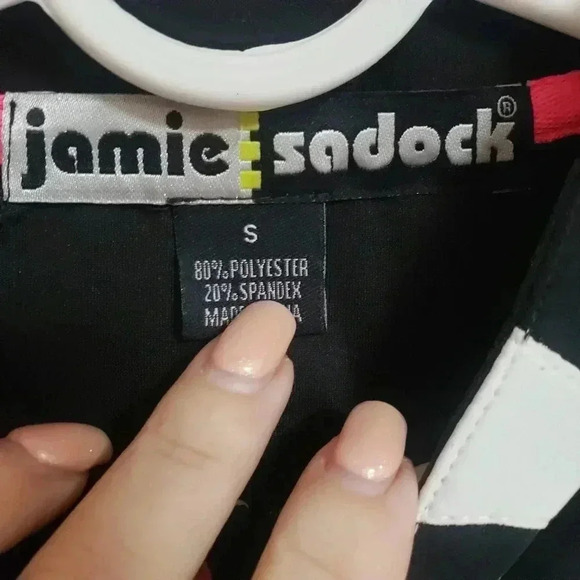 Jamie Sadock Mock Neck Golf Top - Picture 5 of 5